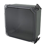 Корпус: 8 x 8 x 4 дюйма, настенное крепление, полиэстер, армированный стекловолокном (PN# FRCC80804HLL)