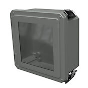 Корпус: 8 x 8 x 4 дюйма, настенное крепление, полиэстер, армированный стекловолокном (PN# FRW80804HPL)