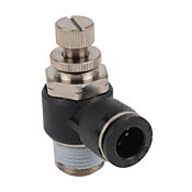Пневматический быстроразъемный фитинг: 2 шт/уп, коленчатый регулирующий клапан (PN# FVS38-38N)