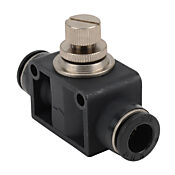 Пневматический быстроразъемный фитинг: 2 шт/уп, встроенный регулирующий клапан (PN# FVU38)