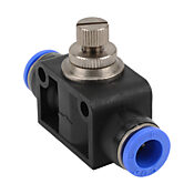 Пневматический быстроразъемный фитинг: 2 шт/уп, встроенный регулирующий клапан (PN# FVU8M)