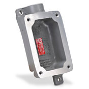 Соединительная коробка/коробка устройства: тупиковый конец, 1 группа, (1) вводы кабелепровода с внутренней резьбой NPT 1 дюйм (PN# FXB-3)