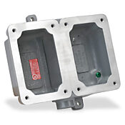 Соединительная коробка/коробка устройства: тупиковая, 2 группы, (1) кабельные вводы 1/2 дюйма с внутренней резьбой NPT (PN# FXB-7)