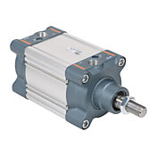 Пневматический цилиндр: ISO 15552, диаметр отверстия 100 мм, ход 50 мм (PN# G100M050MD-MC)