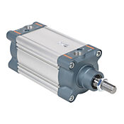 Пневматический цилиндр: ISO 15552, диаметр отверстия 100 мм, ход 100 мм (PN# G100M100MD-MC)