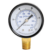 Механический манометр: от 0 до 100 фунтов на кв. дюйм изб./от 0 до 700 кПа (PN# G20-BD100-4LB)