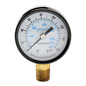 Механический манометр: от 0 до 160 фунтов на кв. дюйм изб./от 0 до 1100 кПа (PN# G20-BD160-4LB)
