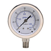 Механический манометр: от 0 до 60 фунтов на кв. дюйм изб./от 0 до 420 кПа (PN# G25-SD60-4LS)