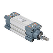 Пневматический цилиндр: ISO 15552, диаметр цилиндра 32 мм, ход поршня 25 мм (PN# G32M025MD-MC)