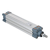 Пневматический цилиндр: ISO 15552, диаметр отверстия 32 мм, ход 150 мм (PN# G32M150MD-MC)