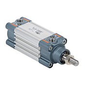 Пневматический цилиндр: ISO 15552, диаметр цилиндра 40 мм, ход поршня 25 мм (PN# G40M025MD-MC)
