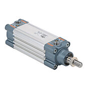 Пневматический цилиндр: ISO 15552, диаметр цилиндра 40 мм, ход поршня 50 мм (PN# G40M050MD-MC)