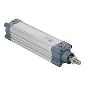 Пневматический цилиндр: ISO 15552, диаметр отверстия 40 мм, ход 125 мм (PN# G40M125MD-MC)