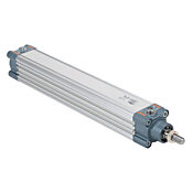 Пневматический цилиндр: ISO 15552, диаметр цилиндра 40 мм, ход поршня 250 мм (PN# G40M250MD-MC)