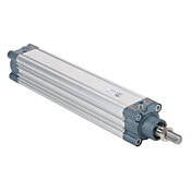 Пневматический цилиндр: ISO 15552, диаметр цилиндра 50 мм, ход поршня 250 мм (PN# G50M250MD-MC)