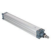 Пневматический цилиндр: ISO 15552, диаметр цилиндра 50 мм, ход 400 мм (PN# G50M400MD-MC)