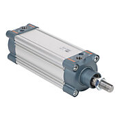 Пневматический цилиндр: ISO 15552, диаметр отверстия 80 мм, ход 150 мм (PN# G80M150MD-MC)