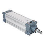 Пневматический цилиндр: ISO 15552, диаметр отверстия 80 мм, ход 200 мм (PN# G80M200MD-MC)