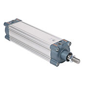 Пневматический цилиндр: ISO 15552, внутренний диаметр 80 мм, ход 250 мм (PN# G80M250MD-MC)