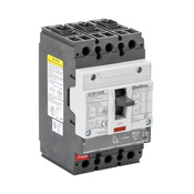 Molded Case Circuit Breaker: 90A, characteristics, 100A frame (PN# GCB100S-3FF90LL)