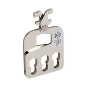 Приспособление для блокировки: для корпусных автоматических выключателей Gladiator 150A и 250A (PN# GCBX2-LCK-PL)