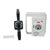 поворотная Рукоятка: тройник, черный, для корпусных автоматических выключателей Gladiator 800A и 1200A (PN# GCBX5-EHR-N4X-BK)