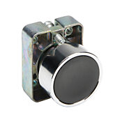 Кнопка 22 мм: без фиксации, черная, IP65 (PN# GCX1100-SC)