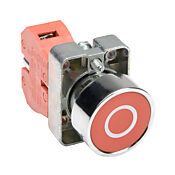 Кнопка 22 мм: без фиксации, красная, IP65 (PN# GCX1106)