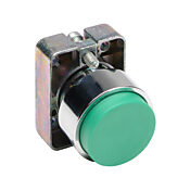 Кнопка 22 мм: без фиксации, зеленая, IP65 (PN# GCX1112-SC)