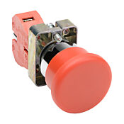 Кнопка 22 мм: без фиксации, красная, IP65 (PN# GCX1135)