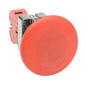 Кнопка аварийного останова 22 мм: поворачивается, чтобы отпустить, красная, IP65 (PN# GCX1136)