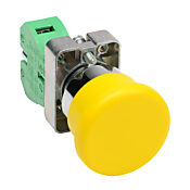 Кнопка 22 мм: без фиксации, желтая, IP65 (PN# GCX1139)