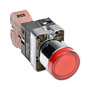 Кнопка 22 мм: нажать ВКЛ. - нажать ВЫКЛ., красная, IP65 (PN# GCX1191-120L)