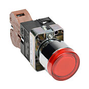 Кнопка 22 мм: нажать ВКЛ. - нажать ВЫКЛ., красная, IP65 (PN# GCX1191-24L)