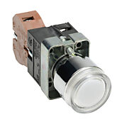 Кнопка 22 мм: нажать ВКЛ. - нажать ВЫКЛ., прозрачная, IP65 (PN# GCX1195-120L)
