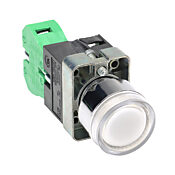 Кнопка 22 мм: без фиксации, прозрачная, IP65 (PN# GCX1205-24)