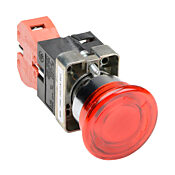 Кнопка 22 мм: поворотная, красная, IP65 (PN# GCX1226-120)