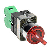 Селекторный переключатель: с пружинным возвратом справа, 22 мм, 2-позиционный, рукоятка (PN# GCX1241-120L)