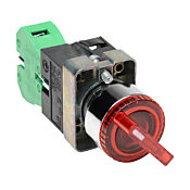 Селекторный переключатель: с пружинным возвратом справа, 22 мм, 2-позиционный, рукоятка (PN# GCX1241-24)