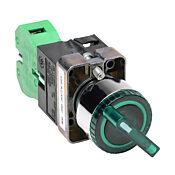 Селекторный переключатель: с пружинным возвратом справа, 22 мм, 2-позиционный, рукоятка (PN# GCX1242-120)