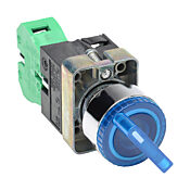 Селекторный переключатель: с пружинным возвратом справа, 22 мм, 2-позиционный, рукоятка (PN# GCX1244-120)