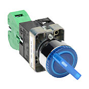 Селекторный переключатель: с пружинным возвратом справа, 22 мм, 2-позиционный, рукоятка (PN# GCX1244-24)