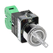 Селекторный переключатель: с пружинным возвратом справа, 22 мм, 2-позиционный, рукоятка (PN# GCX1245-24)