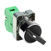 Селекторный переключатель: с пружинным возвратом справа, 22 мм, 2-позиционный, рукоятка (PN# GCX1310)