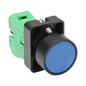 Кнопка 22 мм: без фиксации, синяя, IP65 (PN# GCX3104)