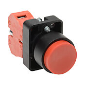 Кнопка 22 мм: без фиксации, красная, IP65 (PN# GCX3111)