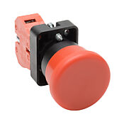 Кнопка 22 мм: без фиксации, красная, IP65 (PN# GCX3135)