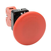 Кнопка аварийного останова 22 мм: поворачивается, чтобы отпустить, красная, IP65 (PN# GCX3136)