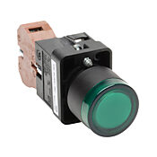 Кнопка 22 мм: нажать ВКЛ. - нажать ВЫКЛ., зеленая, IP65 (PN# GCX3192-120)