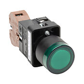 Кнопка 22 мм: нажать ВКЛ. - нажать ВЫКЛ., зеленая, IP65 (PN# GCX3192-24L)